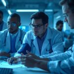 doctores investigando