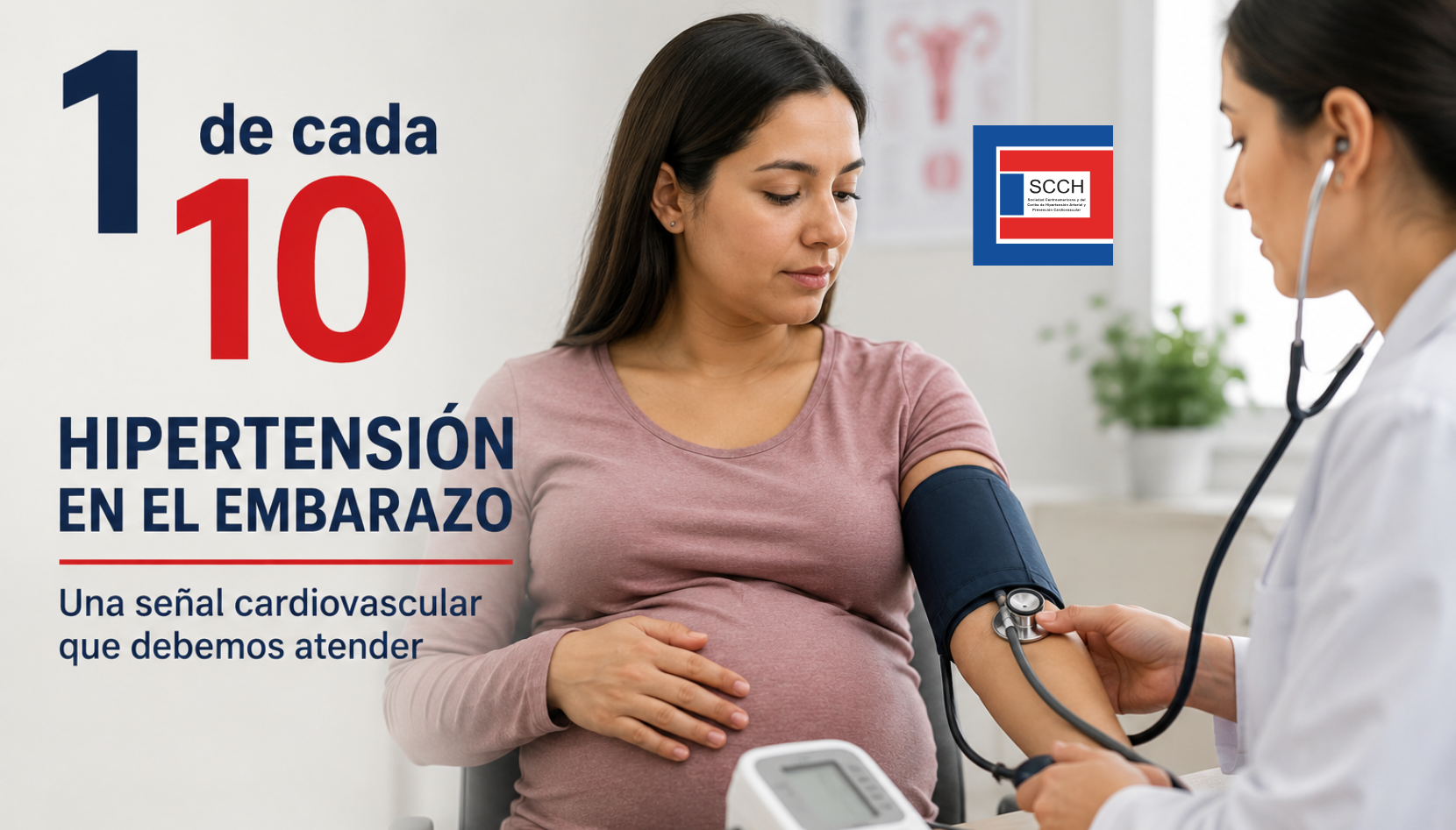 Hipertensión en el embarazo: una de cada 10 y una señal cardiovascular que no debemos ignorar